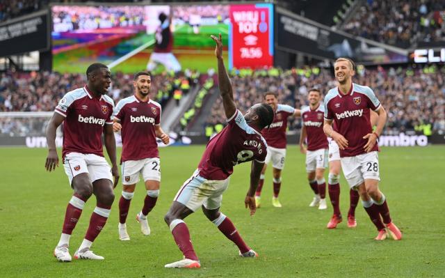 搜狐体育-【英超】安东尼奥破门 孙兴慜失良机 西汉姆1-0热刺